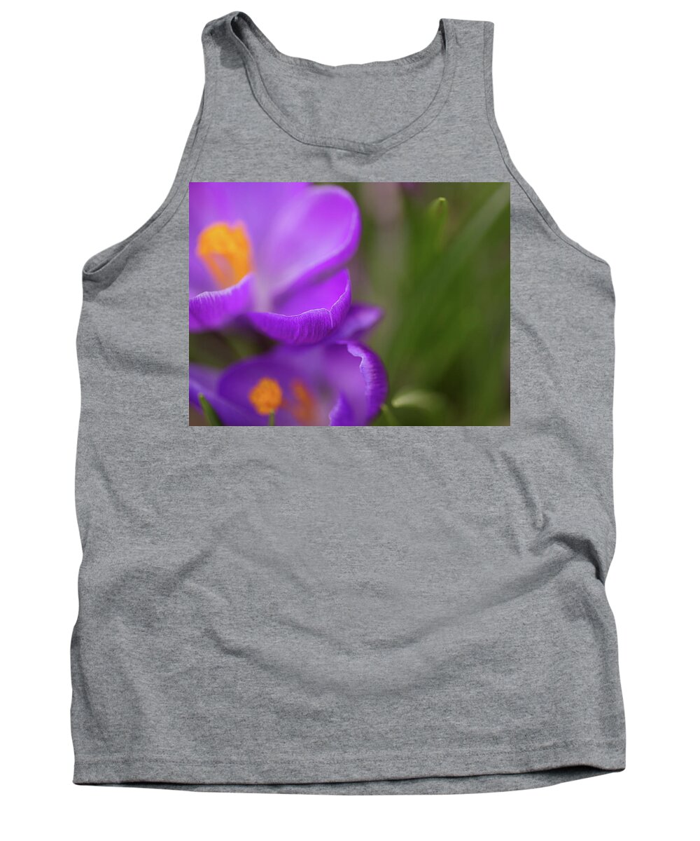 Purple Crocuses Tank Top featuring the photograph Come unto me by Kunal Mehra