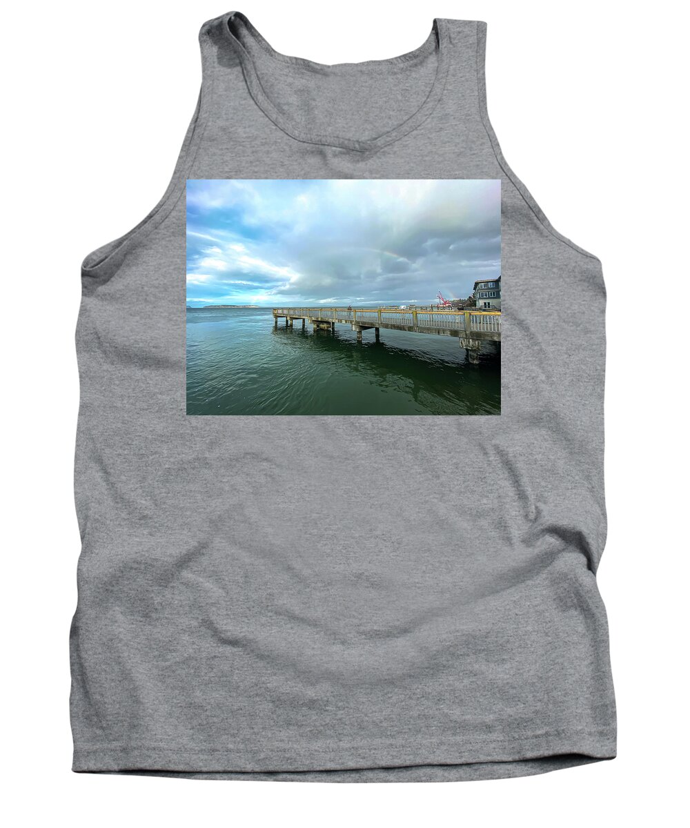 Rainbow Tank Top featuring the photograph Complete Rainbow by Anamar Pictures