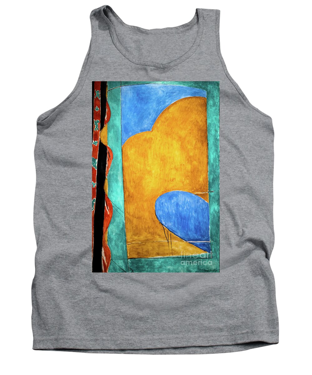 Matisse Tank Top featuring the painting Composition by Matisse by Henri Matisse