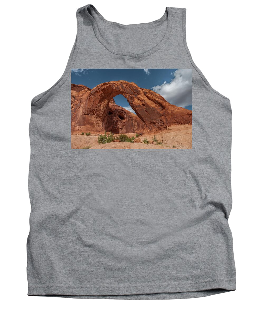 Arch Tank Top featuring the photograph Corona Arch - 9757 by Jerry Owens