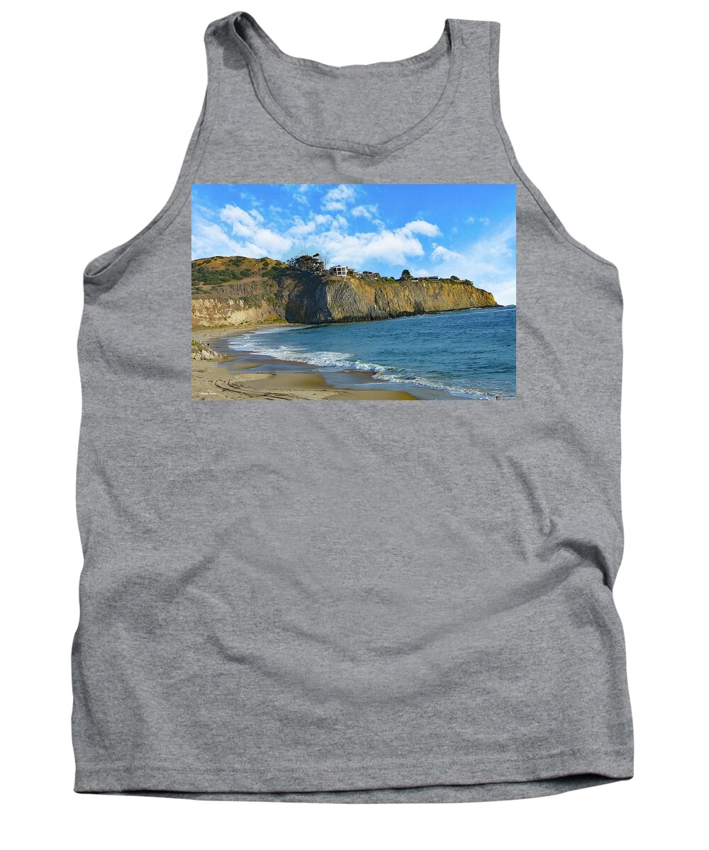 Newport Beach Tank Top featuring the photograph Crystal Cove State Park by Larry Nader
