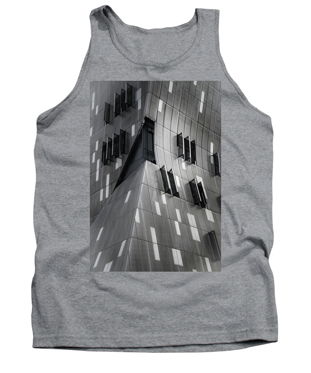 Windows Tank Top featuring the photograph Curved Windows by Sylvia Goldkranz