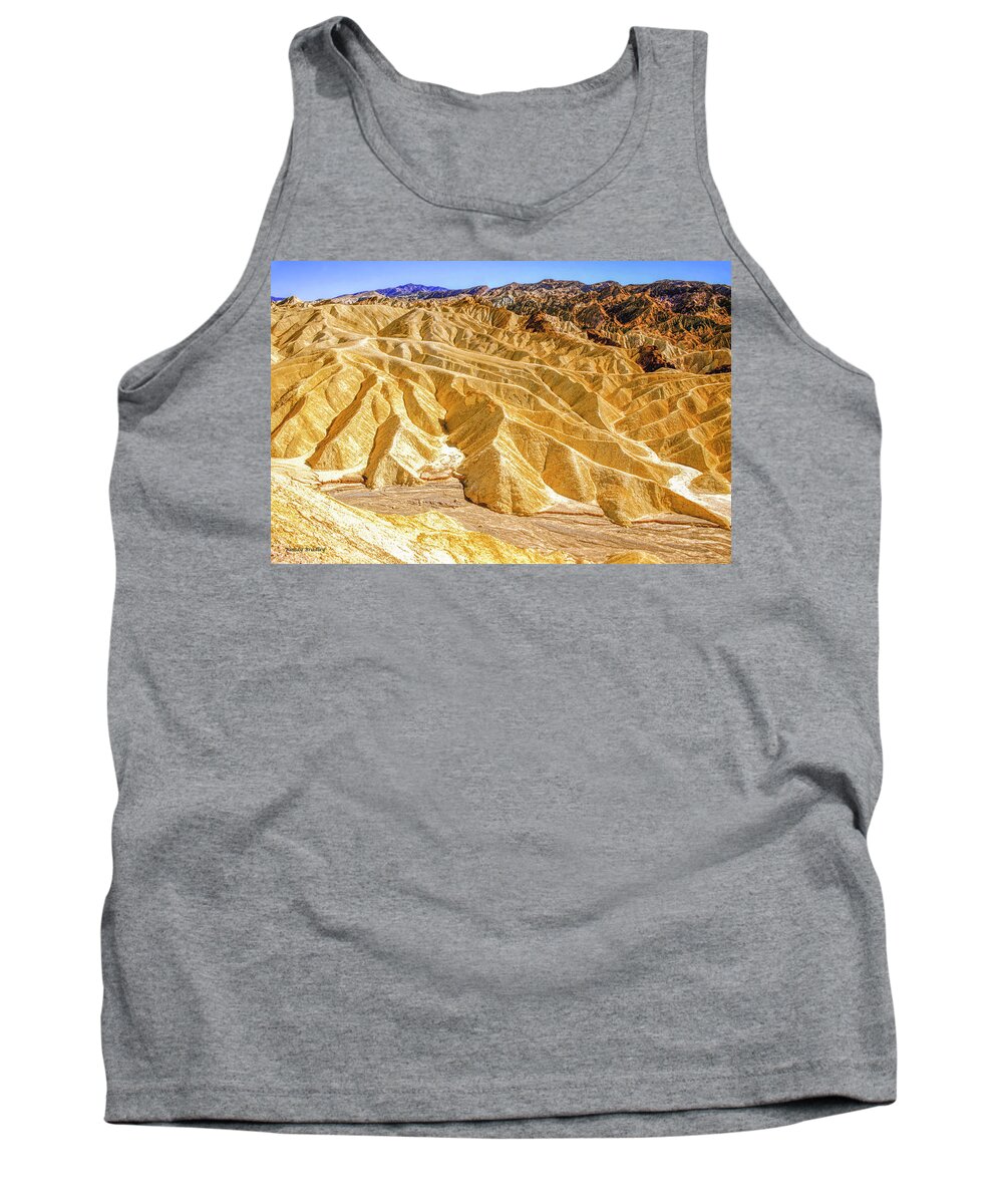 Usa Tank Top featuring the photograph Death Valley Desert by Randy Bradley