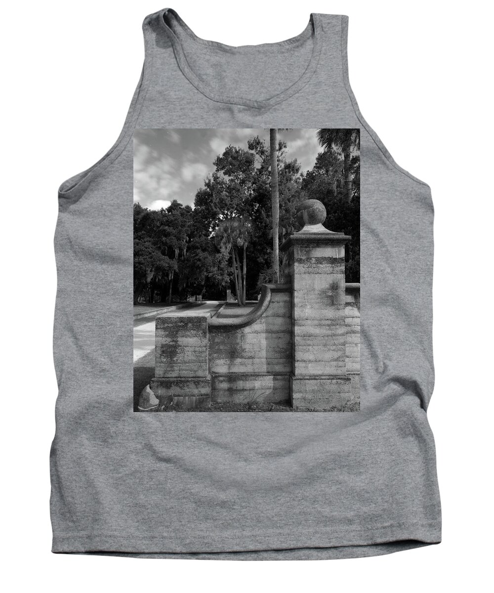 Building Tank Top featuring the photograph Dungeness Gate, Cumberland Island, 2005 by John Simmons