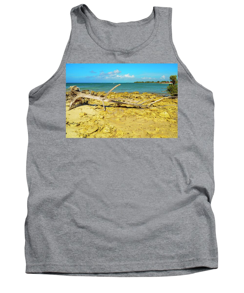 Landscape Tank Top featuring the photograph Eleuthra, Bahamas by AE Jones