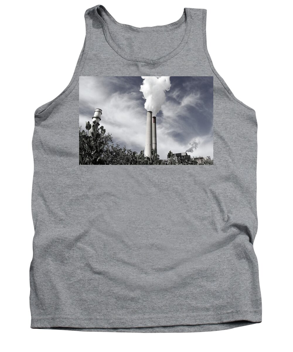Landscape Tank Top featuring the photograph Energy-Teco Big Bend Tampa by Lizette Tolentino