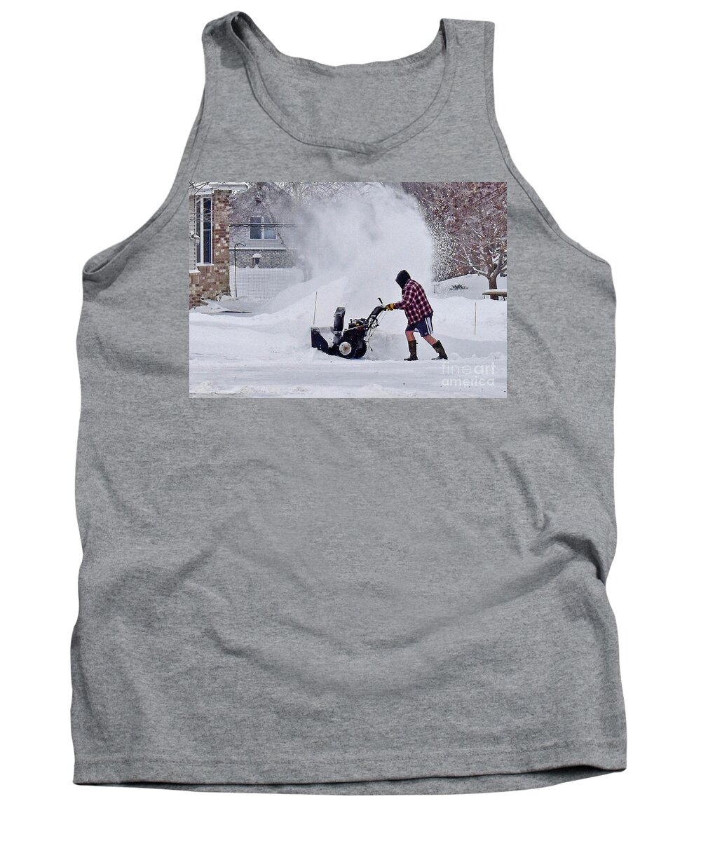 Minnesota Tank Top featuring the photograph Epitome of Denial by Ron Long