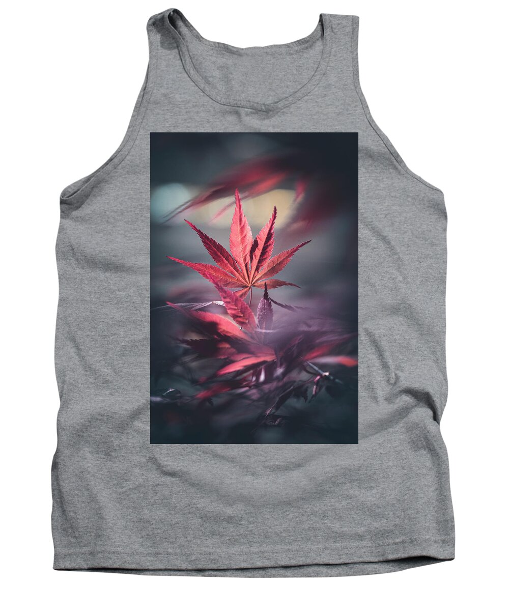 Leaves Tank Top featuring the photograph Eternity by Philippe Sainte-Laudy