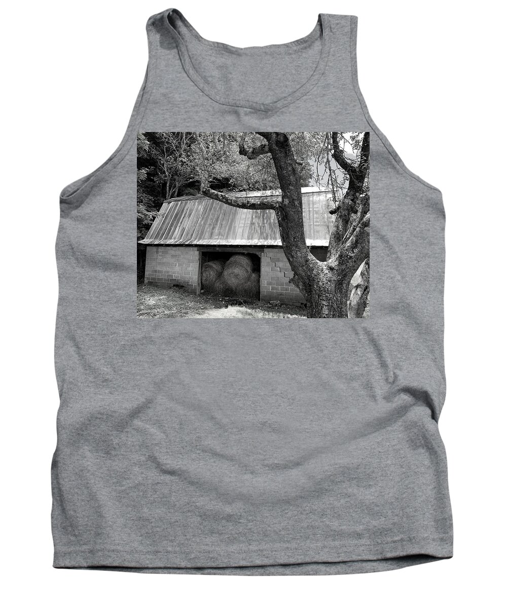 Nc Tank Top featuring the photograph Every Inch is Full BW by Lee Darnell