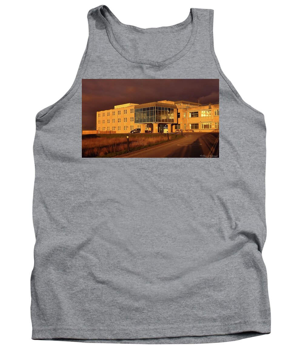 Building Tank Top featuring the photograph Ex Admiralty Building at Southwell, Portland, UK by Alan Ackroyd