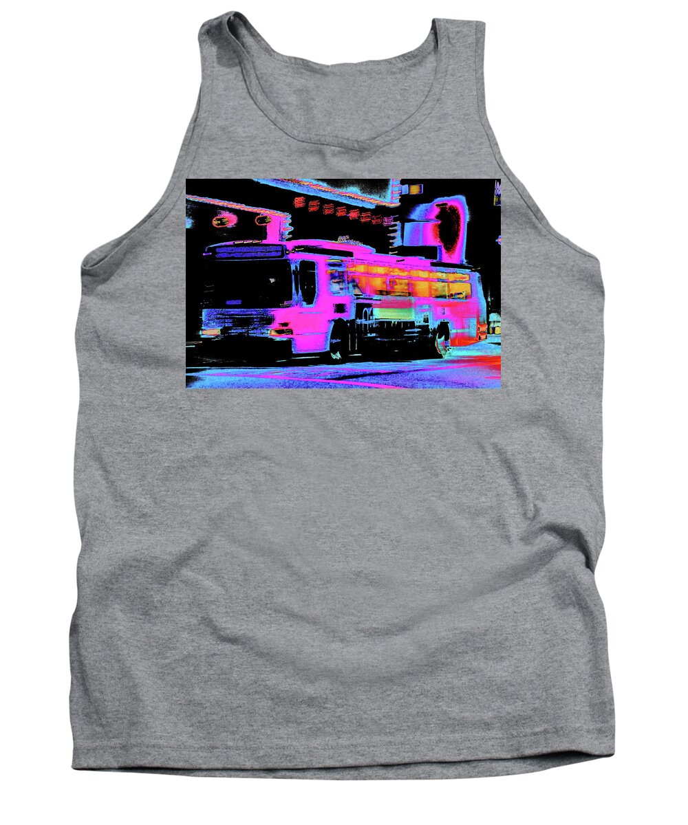 Abstract Tank Top featuring the photograph Experience by Nick David