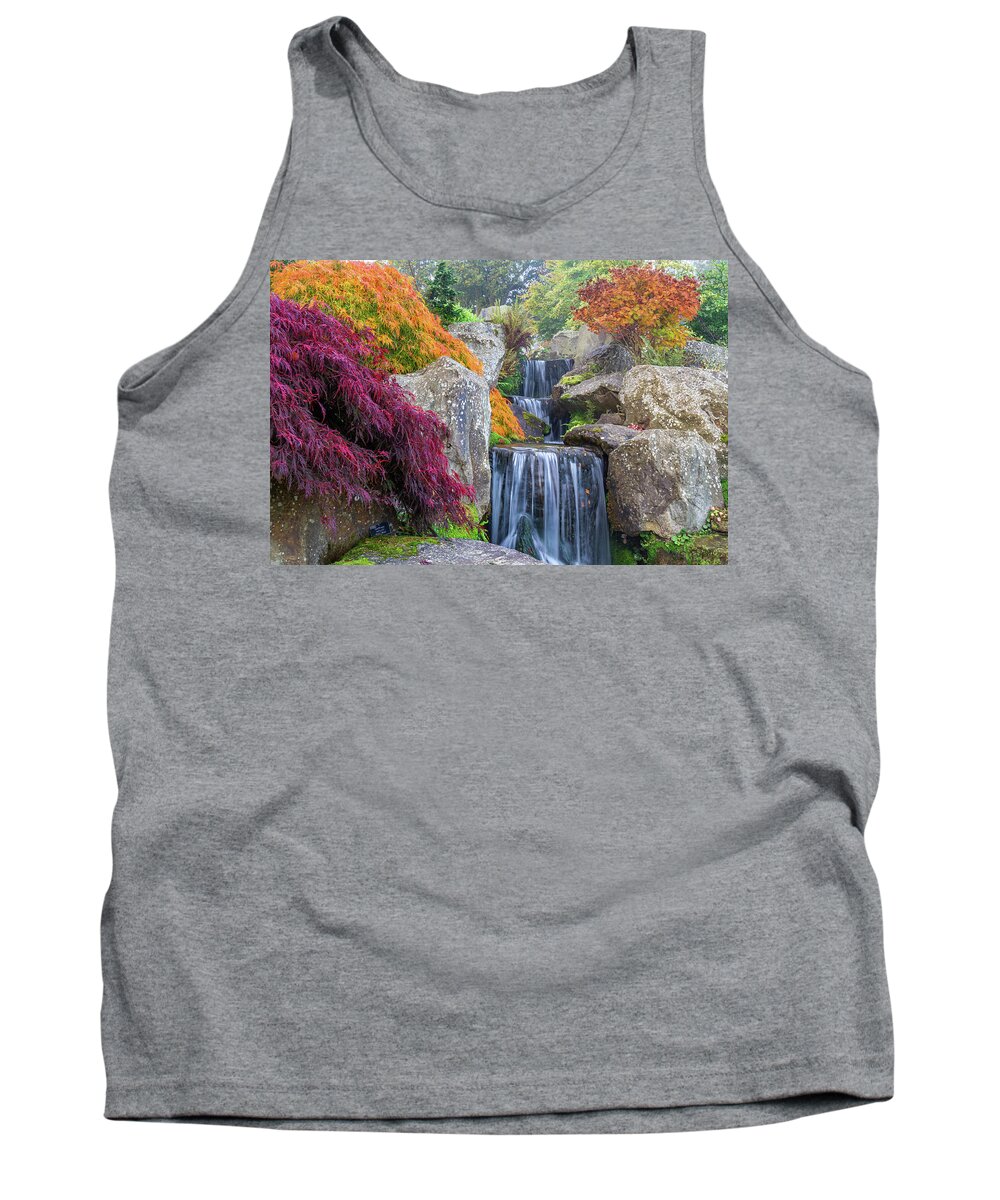 Landscape Tank Top featuring the photograph Fall Colors 1 by Shirley Mitchell