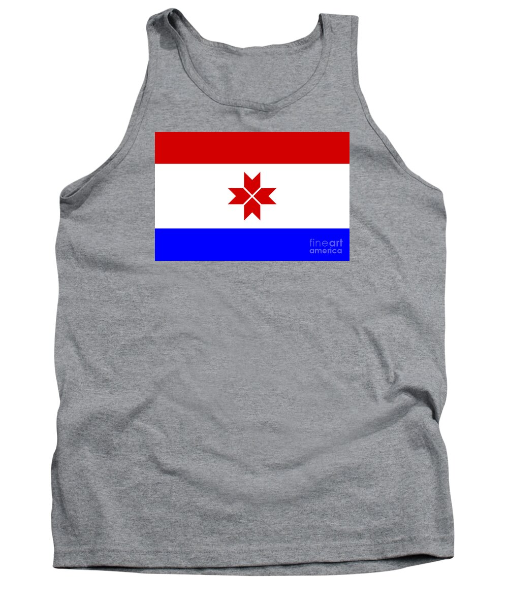 Mordovia Tank Top featuring the digital art Flag of Mordovia by Sterling Gold