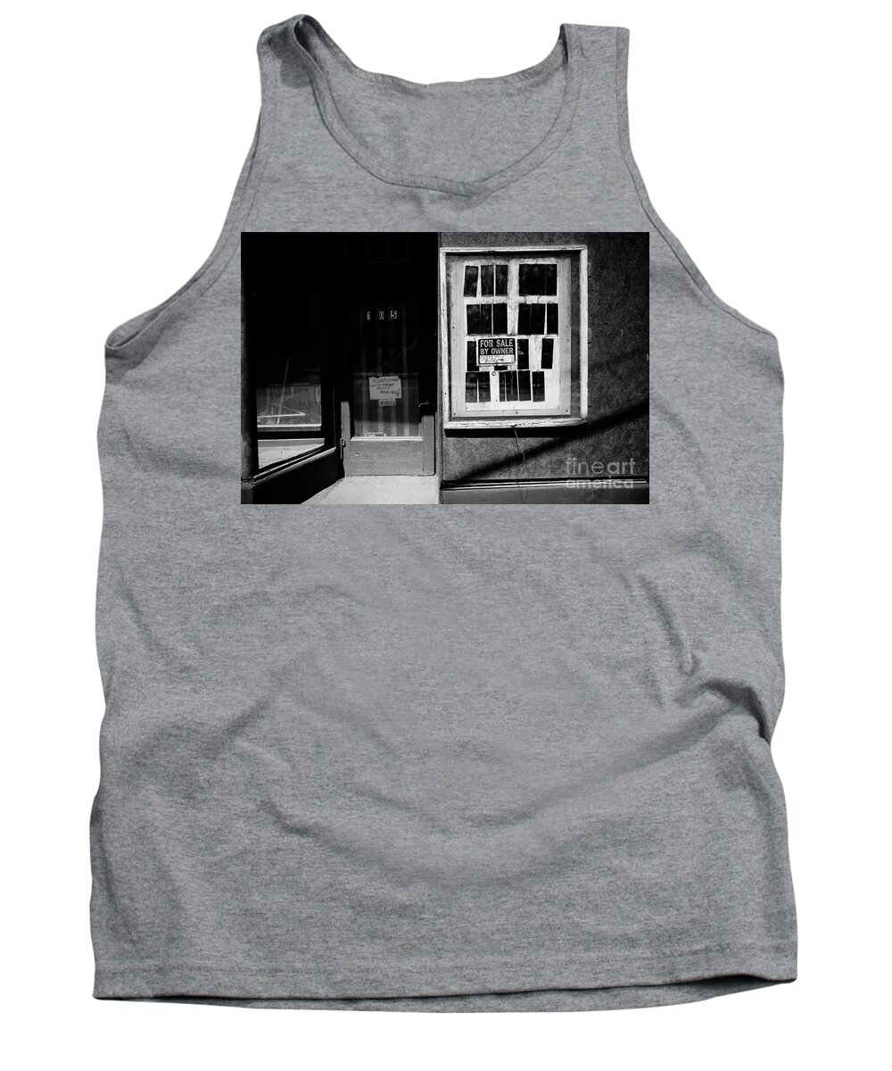 For Sale By Owner Tank Top featuring the photograph For Sale by Owner by fototaker Tony