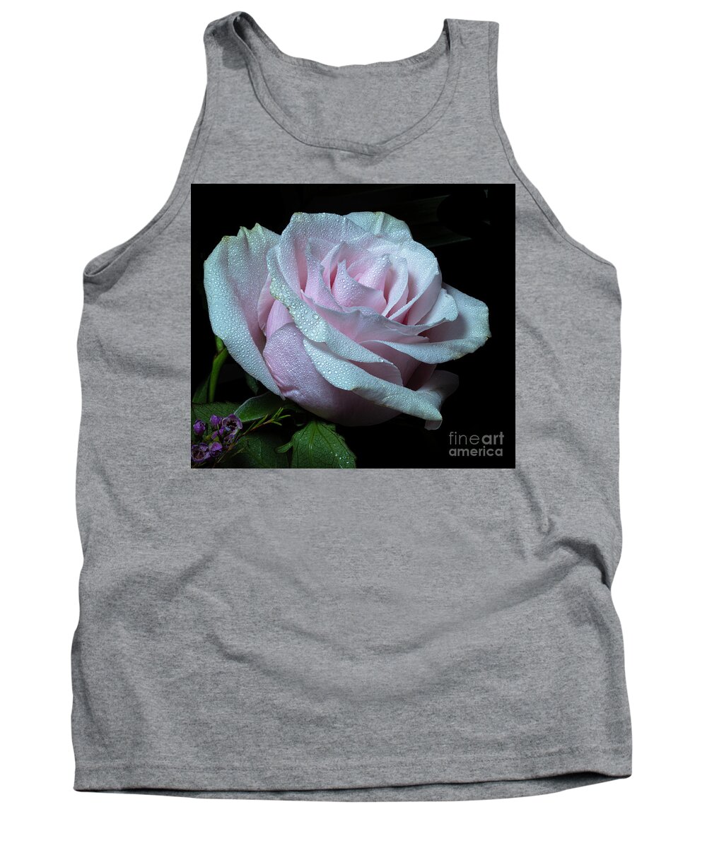 Rose Tank Top featuring the photograph Glimmerant by Doug Norkum