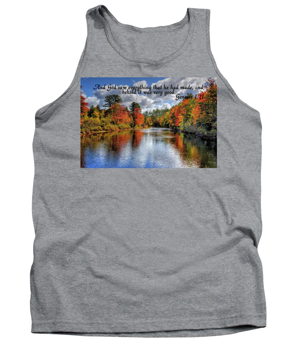 Fine Art Tank Top featuring the photograph God Saw Everything by Robert Harris