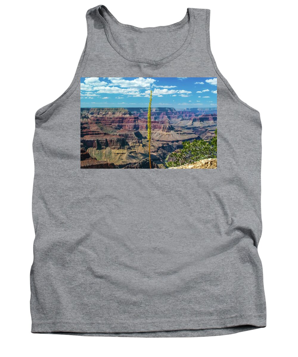 Grand Tank Top featuring the photograph Grand Canyon 100 yr. old Tree by Gordon Sarti