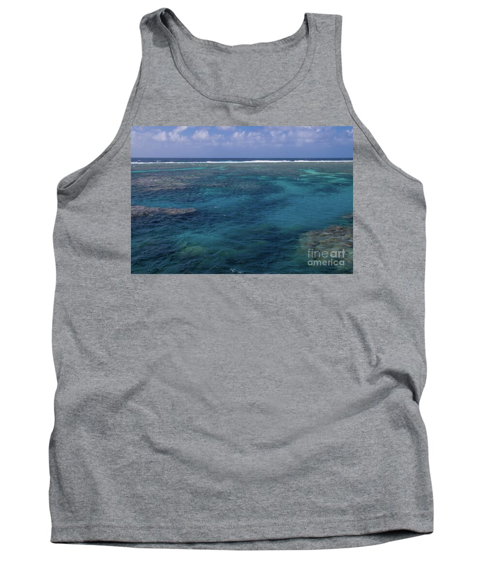 Great Barrier Reef Tank Top featuring the photograph Great Barrier Reef by Suzanne Luft