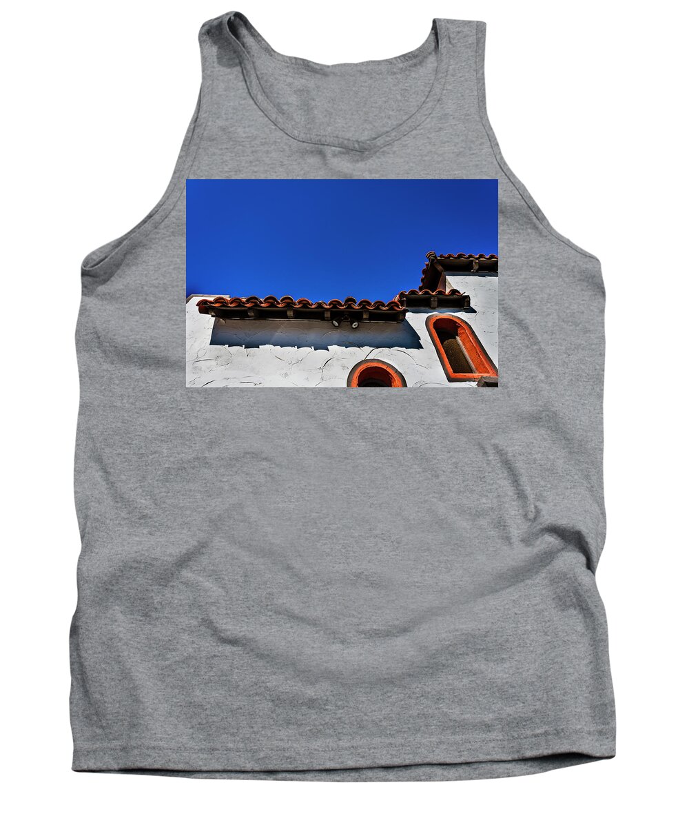 Architecture Tank Top featuring the photograph Historic Palm Springs California 0396 by Amyn Nasser