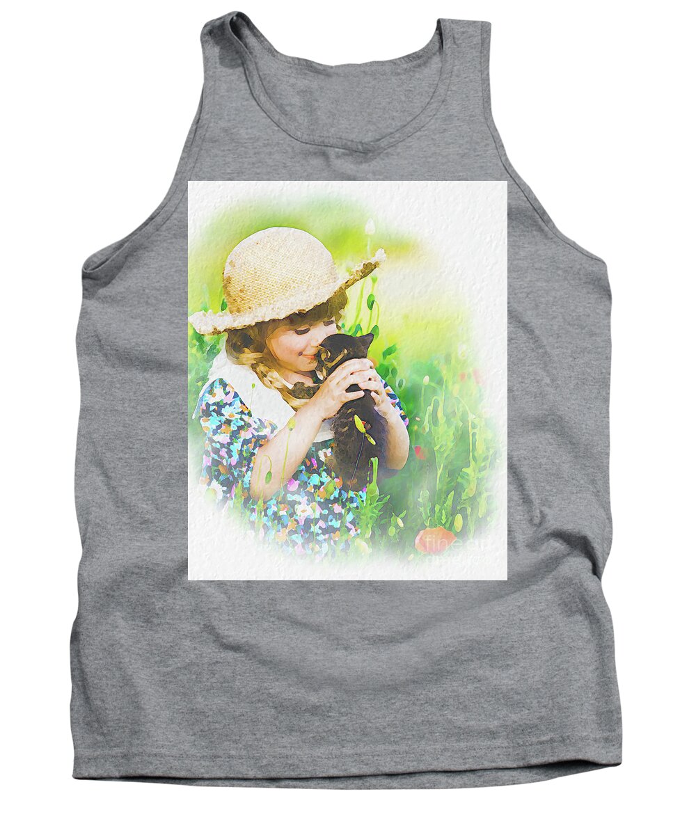 Kitten Tank Top featuring the photograph I Will Love You Forever by Dr Debra Stewart