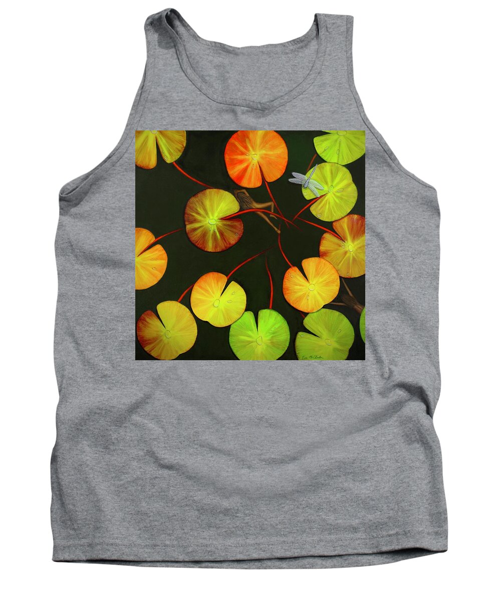 Kim Mcclinton Tank Top featuring the painting Immersion by Kim McClinton
