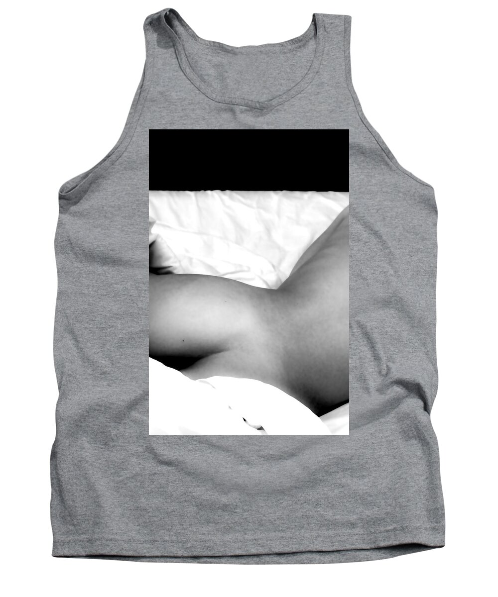 Bed Tank Top featuring the photograph In a bed by Worldwide Photography