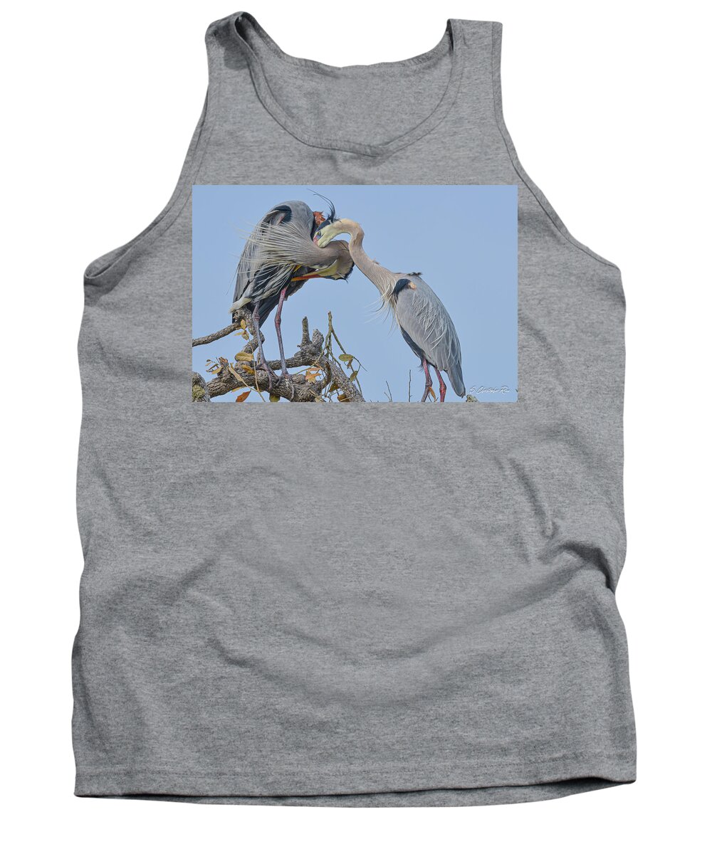 Great Tank Top featuring the photograph Intertwined by Christopher Rice