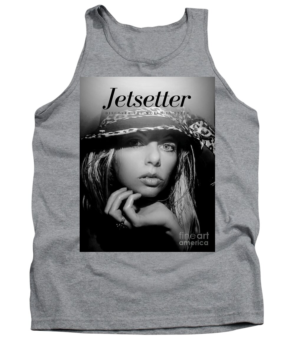 Jetsetter Tank Top featuring the photograph Jetsetter by Yvonne Padmos