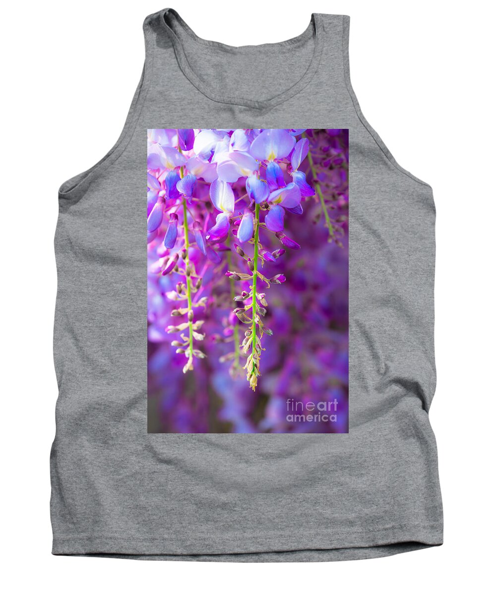 Flower Tank Top featuring the photograph Just before the full bloom by The P