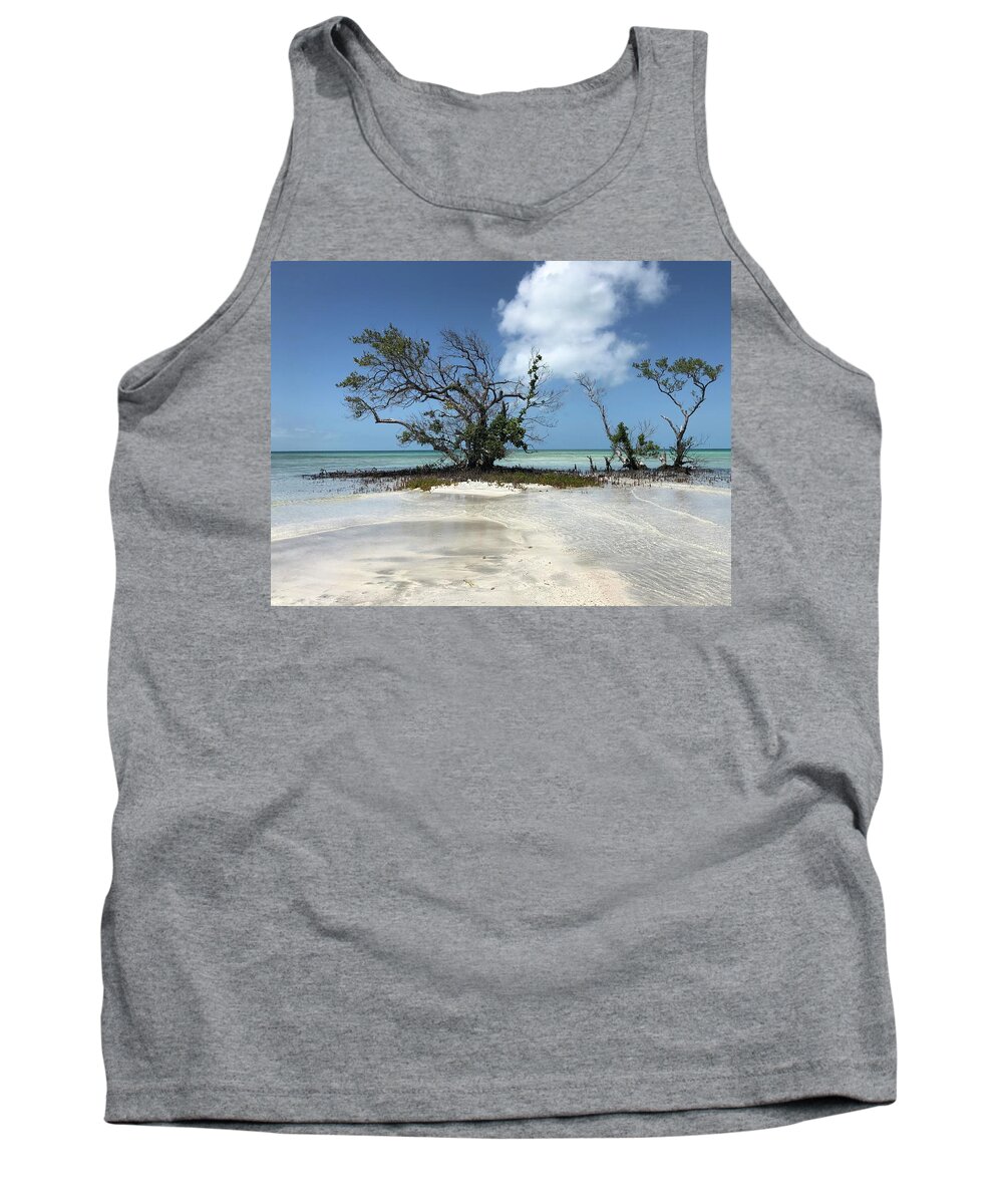 Key West Florida Waters Tank Top featuring the photograph Key West Waters by Ashley Turner