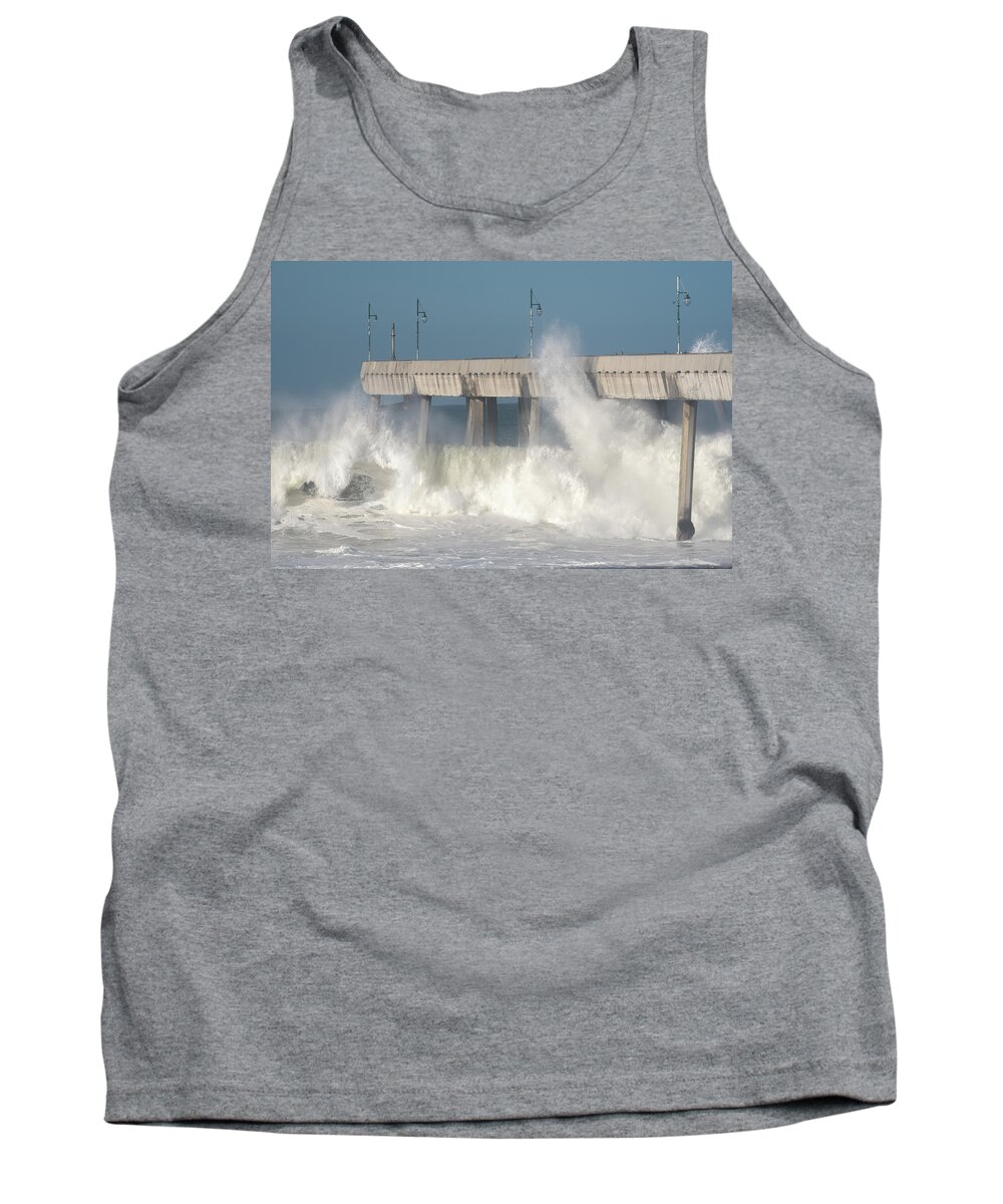 Landscape Tank Top featuring the photograph King Tide by Laura Macky