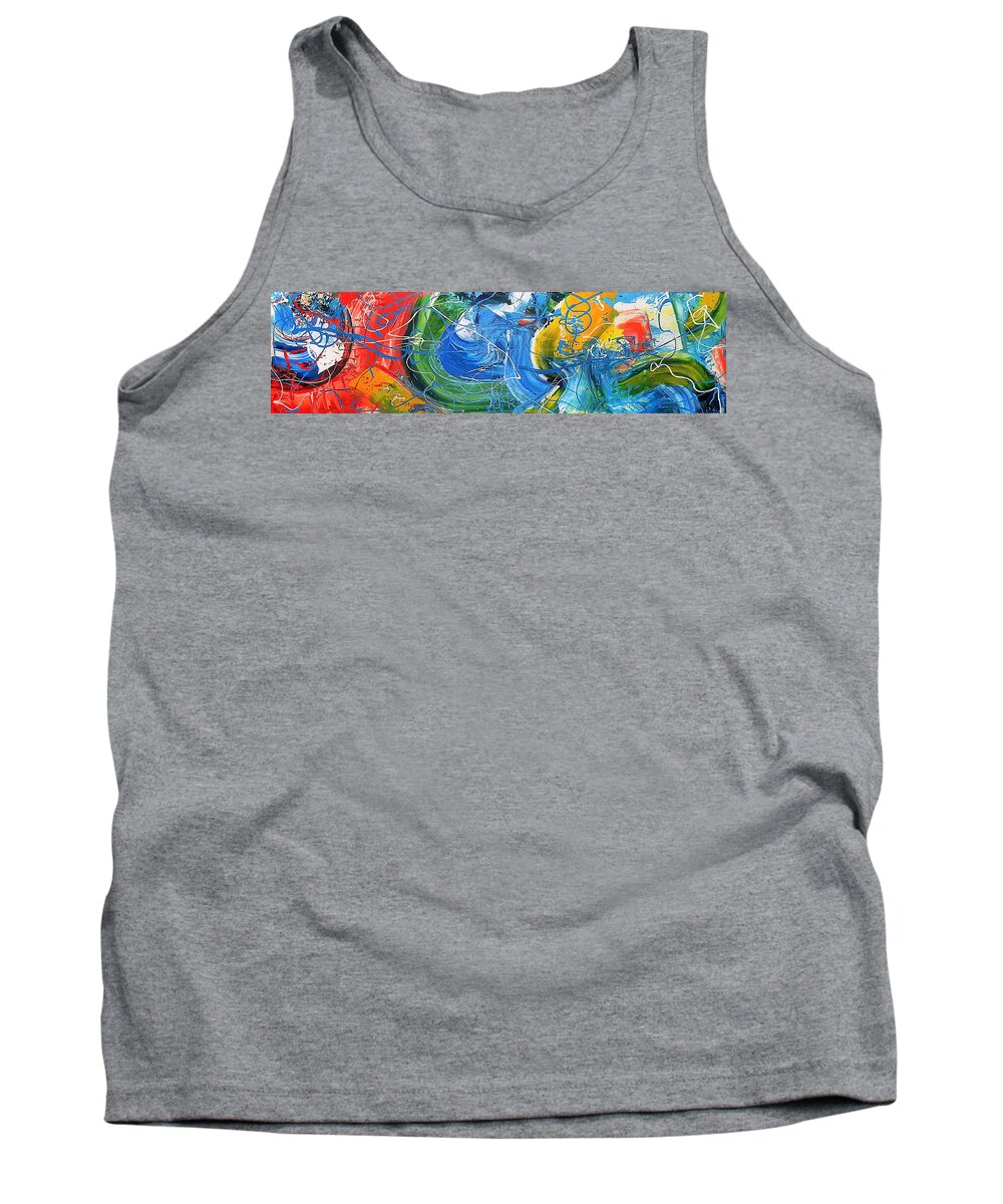  Tank Top featuring the painting Life by Martin Bush