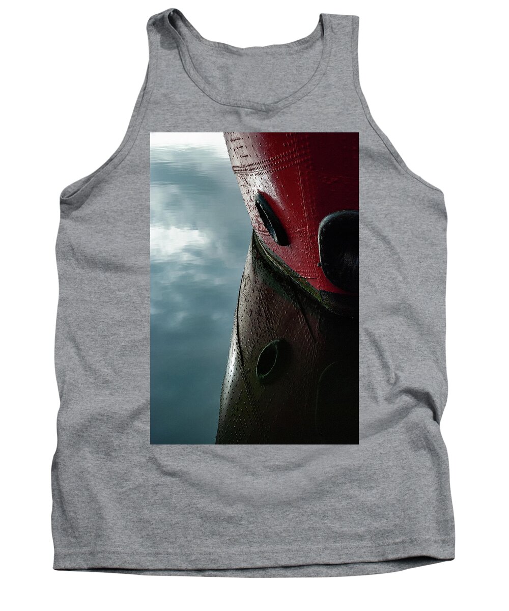 Boat Tank Top featuring the photograph Lightship by Gavin Lewis