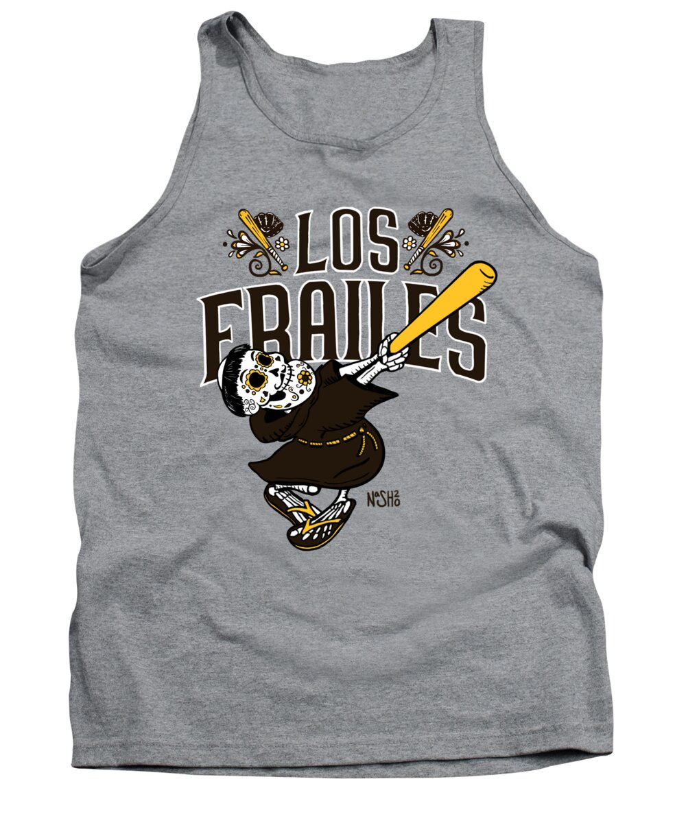 San Diego Tank Top featuring the digital art Los Frailes by Jeremy Nash