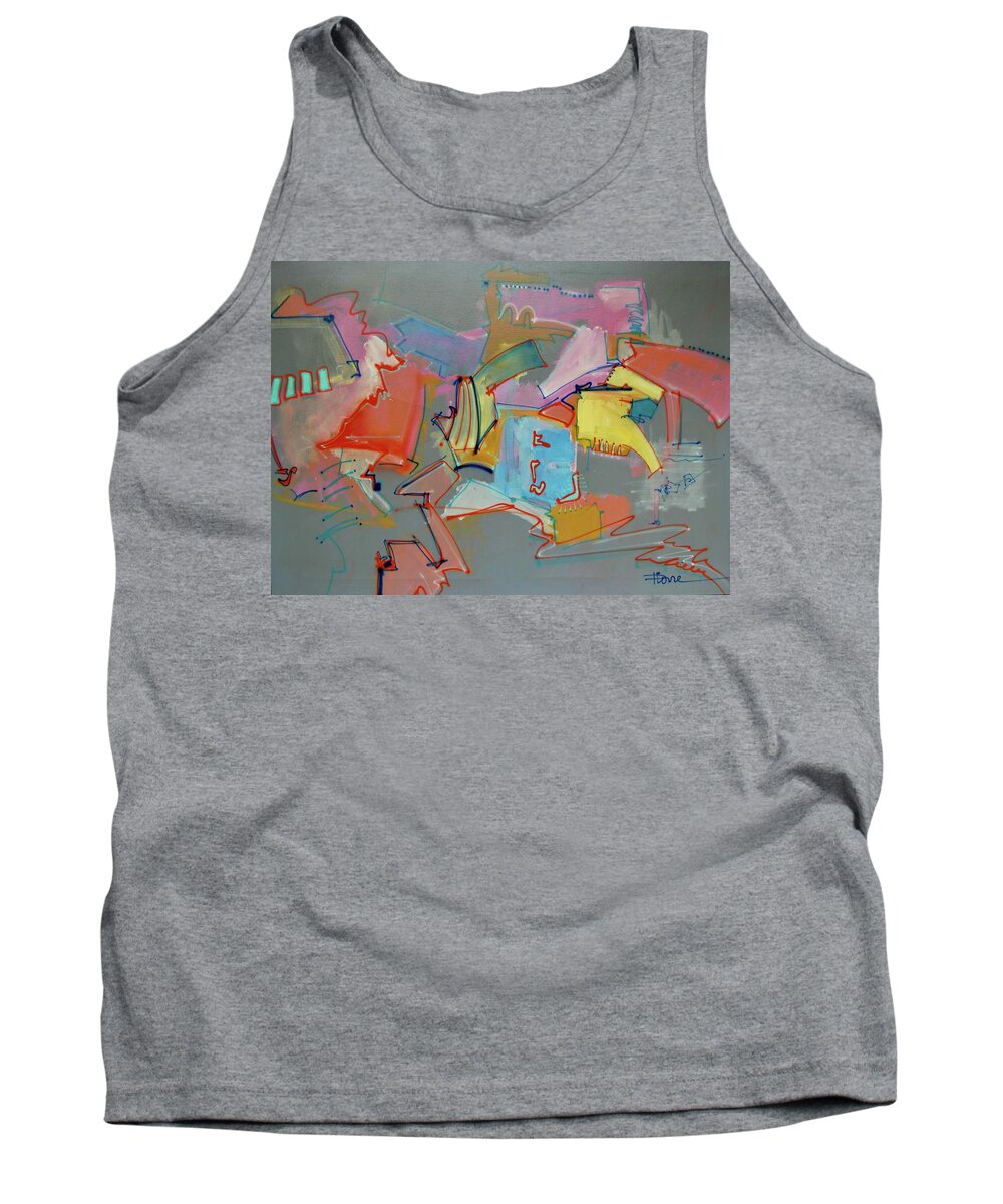 St-janskathedraal Tank Top featuring the painting Love New York by Pierre Dijk