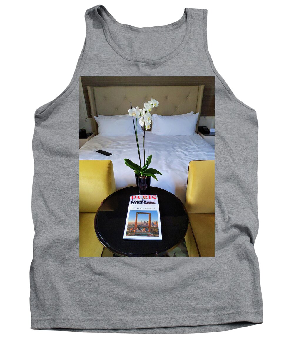 Table Tank Top featuring the photograph Luxurious Getaway by Portia Olaughlin