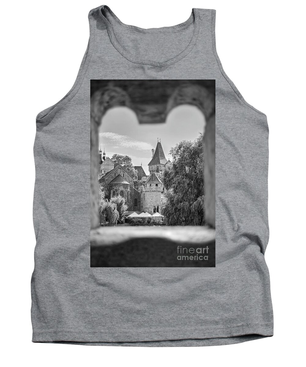 Castle Tank Top featuring the photograph Magical fairy tale castle by Mendelex Photography
