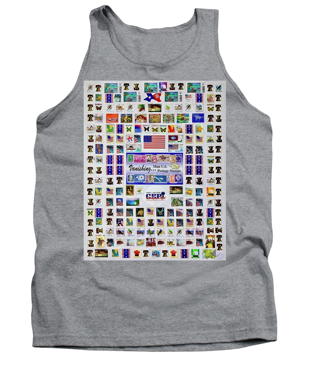 All Apparels Tank Top featuring the mixed media Magnificent Collections by Lorna Maza
