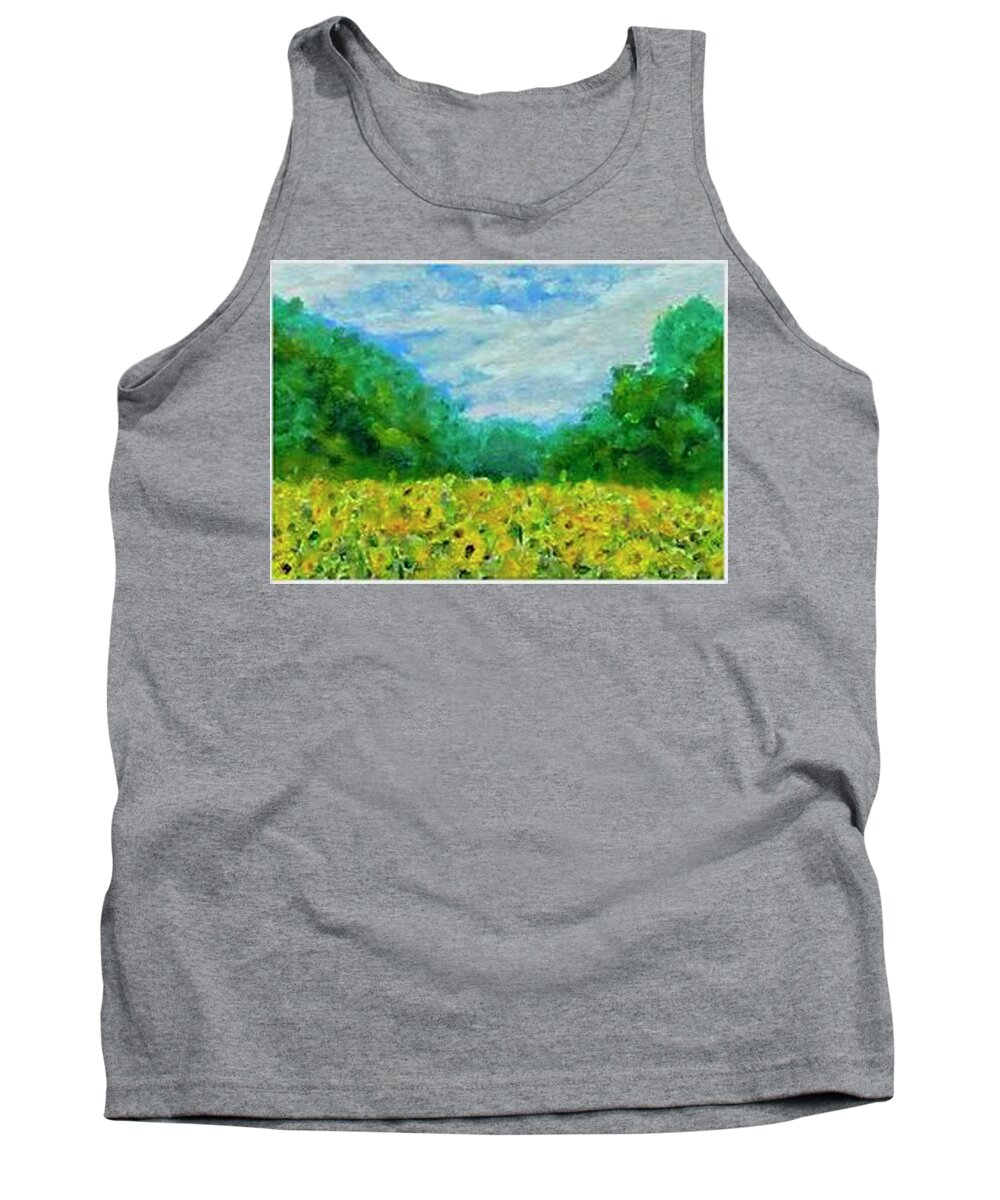  Tank Top featuring the painting McKee Beshers #4 by John Macarthur