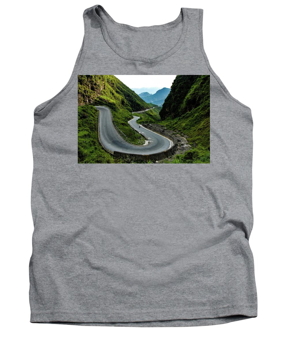 Northern Tank Top featuring the photograph Memory Lane - Ha Giang Province, Northern Vietnam by Earth And Spirit
