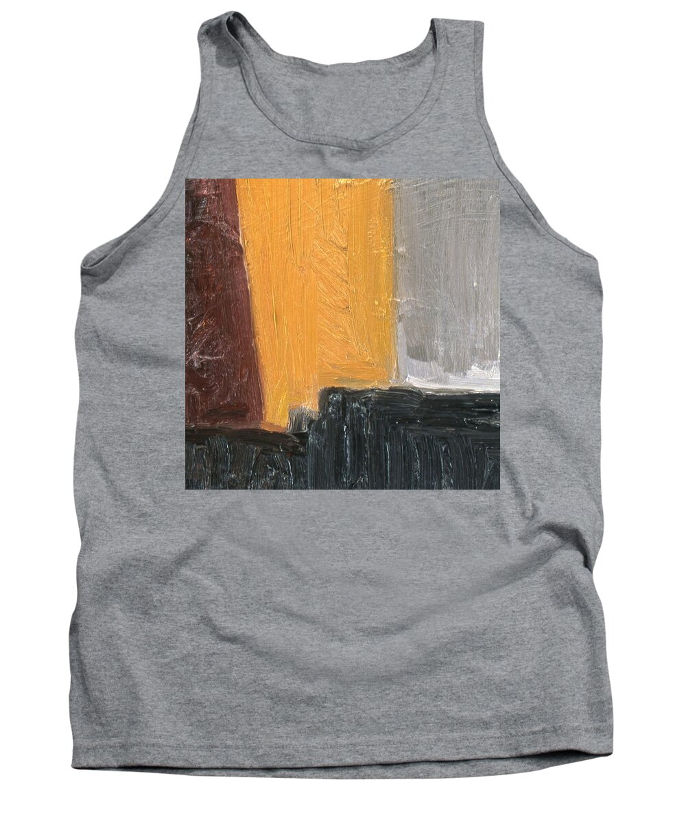 Abstract Tank Top featuring the painting Metamorphose #1 by Diane Holland SF Int'l Art