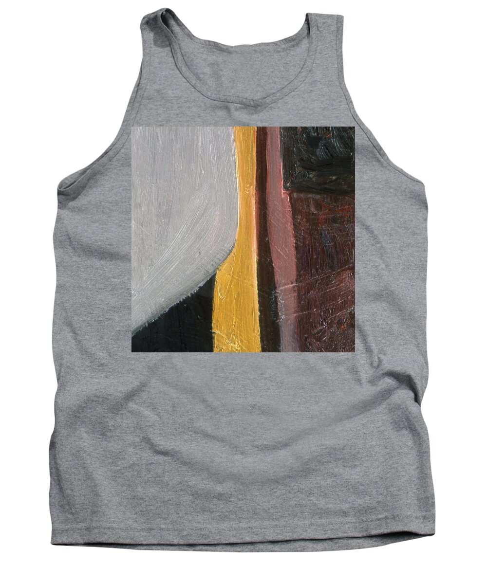 Abstract Tank Top featuring the painting Metamorphose #2 by Diane Holland SF Int'l Art