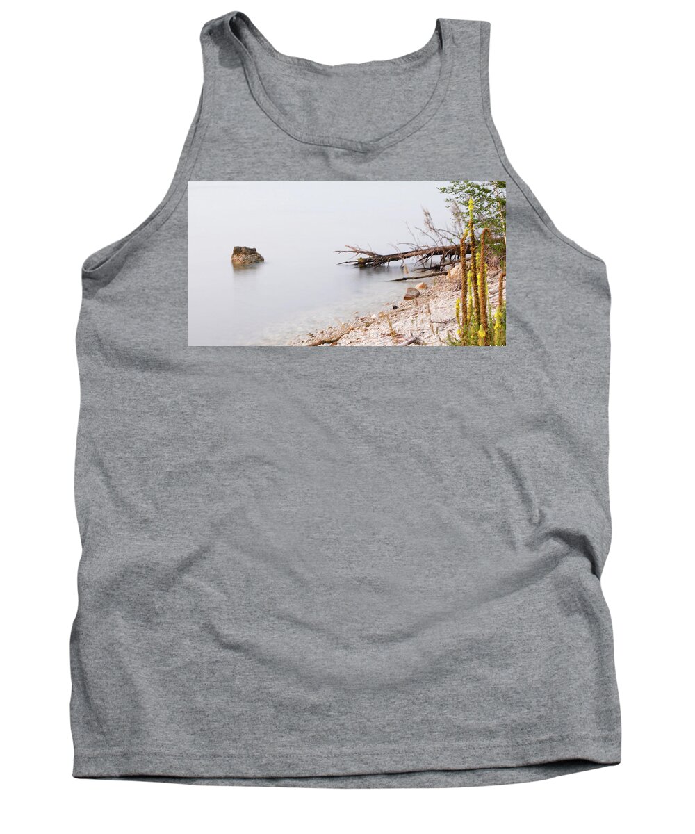 Morning Tank Top featuring the photograph Misty Morning by Windshield Photography