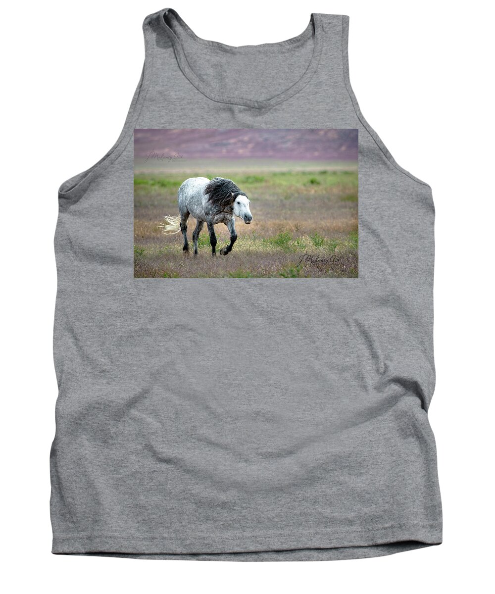 Horse Tank Top featuring the photograph My Mares by Jeanette Mahoney