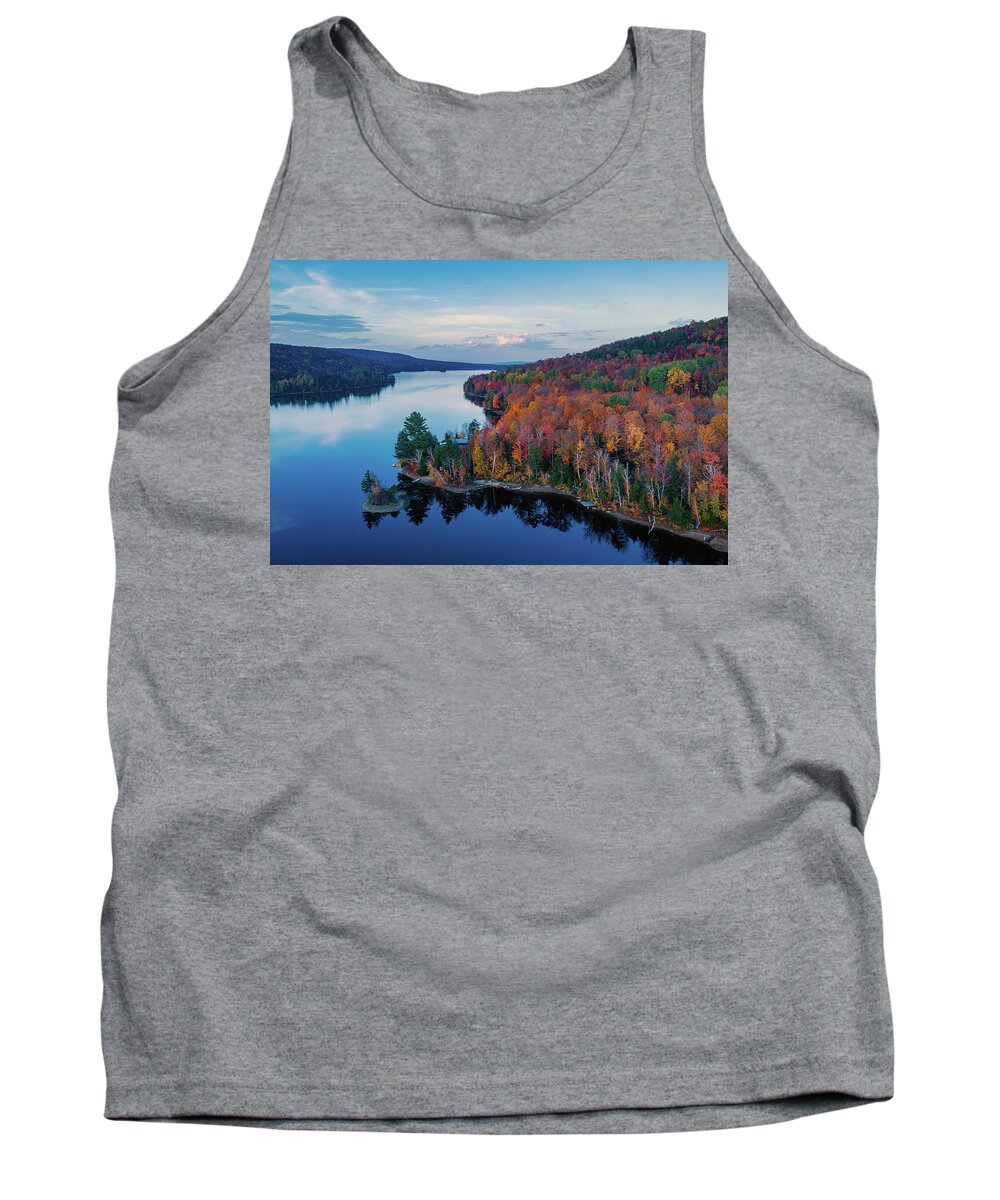 Norton Pond Tank Top featuring the photograph Norton Pond Vermont by John Rowe