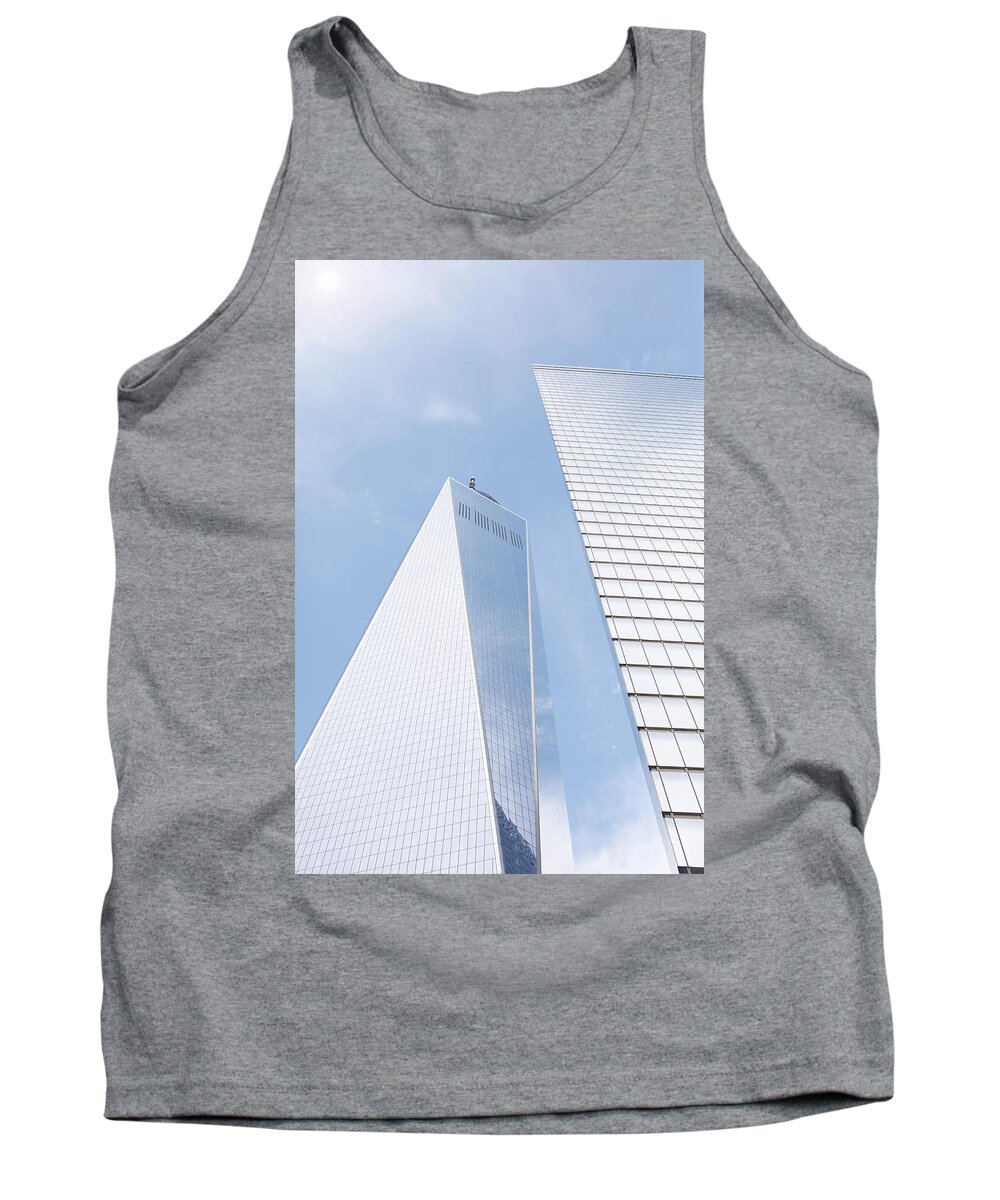 World Trade Tank Top featuring the photograph One World Trade Center by Al Hurley