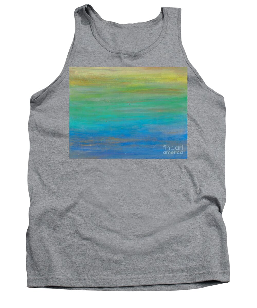  Tank Top featuring the painting Reflections 2 by Francis Brown