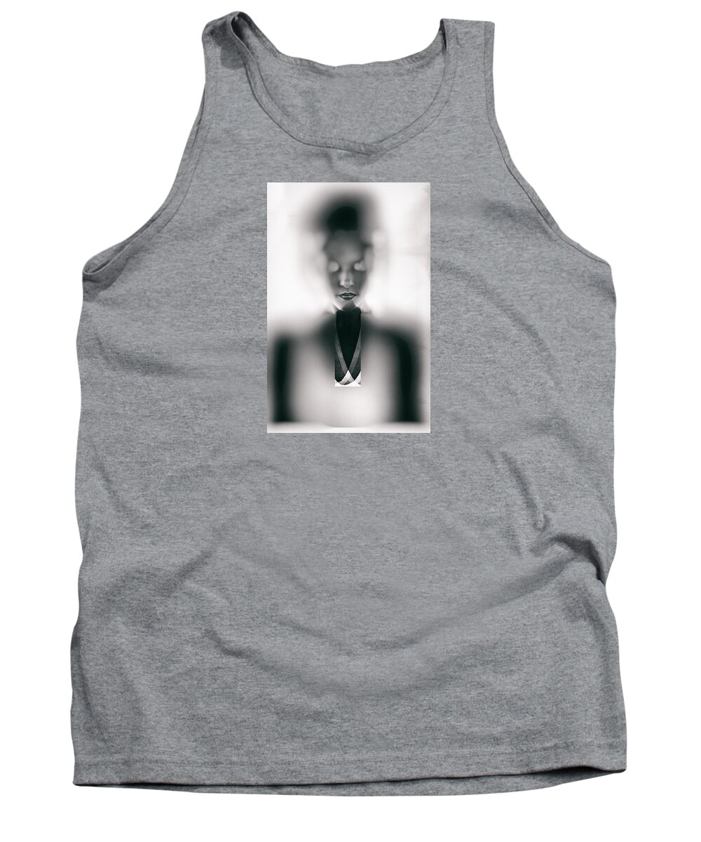 Inspirational Tank Top featuring the digital art Oyla V2 by Gil Cope