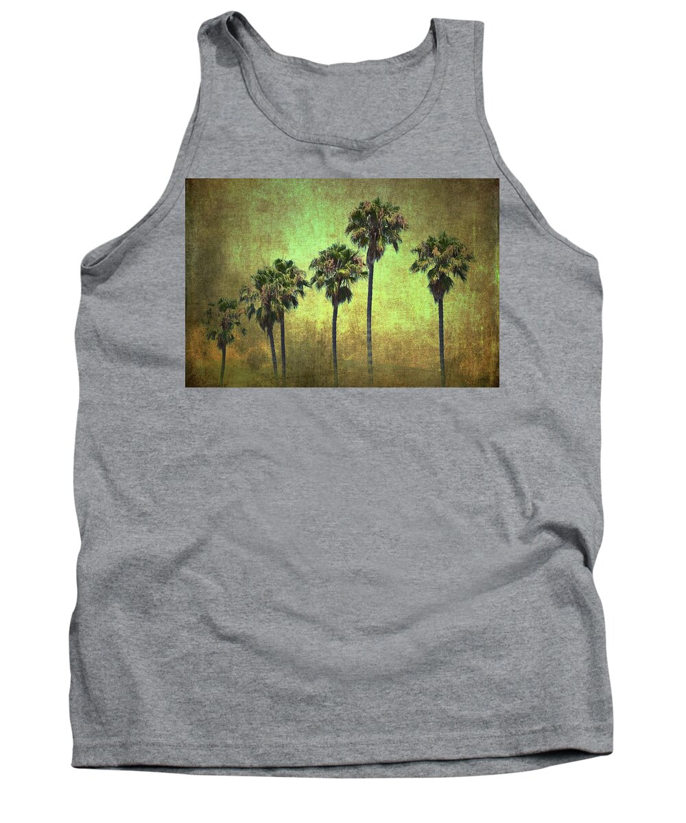 Trees Tank Top featuring the photograph Palms 7 by Pamela Cooper