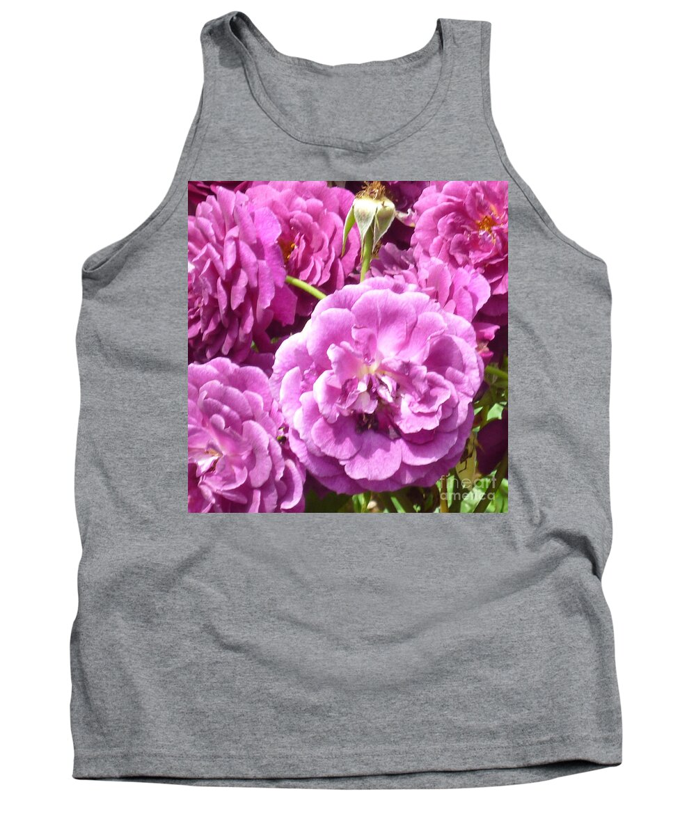 Roses Tank Top featuring the photograph Pink Rose by Carolyn Weltman